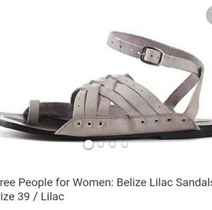 Free People Belize lilac Sandals..